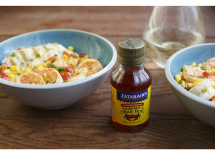 Zatarains Crab and Shrimp Boil Orleans Style Liquid Concentrated 8oz - Food & Beverages > Herbs Spices Seasonings