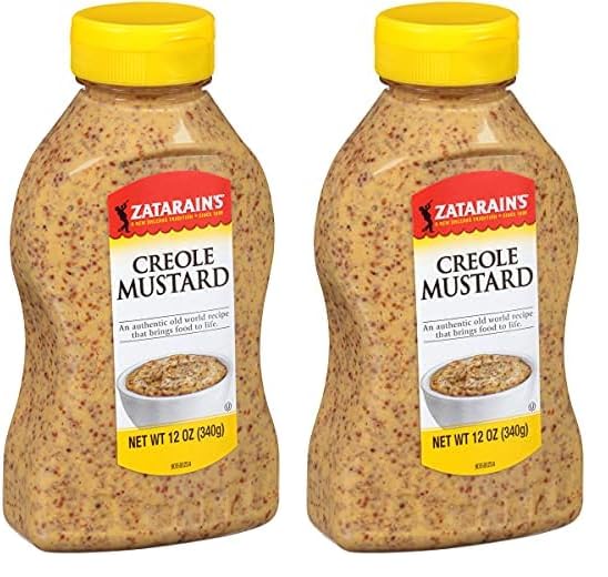 Zatarain’s Creole Mustard Marinades And Dressings 12oz (2 Pack) - Food & Beverages > Condiments Sauces