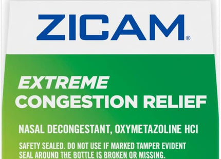 Zicam Extreme Congestion Relief Nasal Spray Soothing Aloe Vera 0.5oz (3 Pack) - Health Care > Over-the-Counter