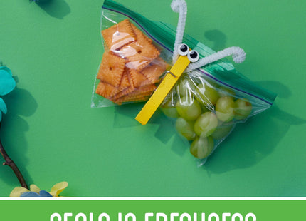Ziploc Brand Storage Snack Bags with Grip n Seal Technology 90ct (12 Pack) - Kitchen & Dining > Food