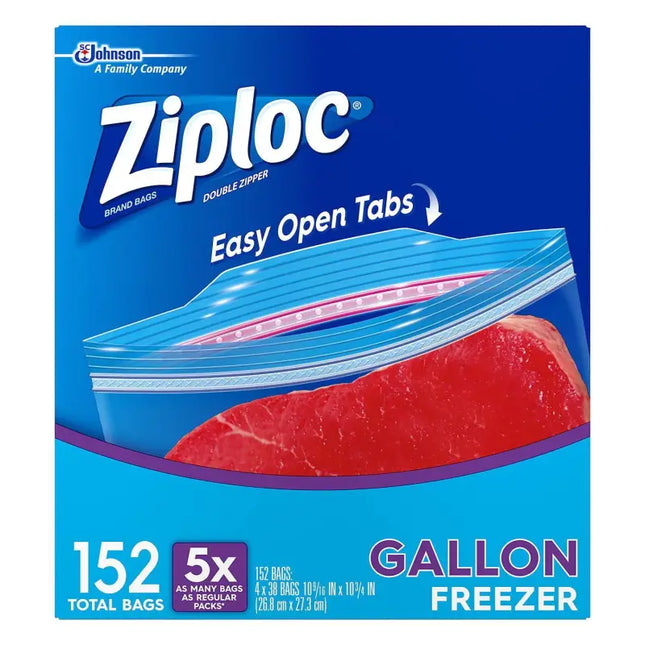 zip easy open tabs, clear, 12 x 25 ct