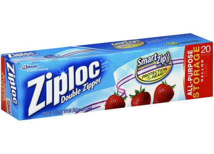 Ziploc Double Zipper Storage Bags with Grip ’n Seal Technology 19ct (2 Pack) - Kitchen & Dining > Food