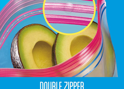 Ziploc Double Zipper Storage Bags with Grip ’n Seal Technology 19ct - Kitchen & Dining > Food