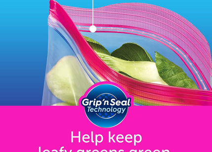 Ziploc Double Zipper Storage Bags with Grip ’n Seal Technology 19ct - Kitchen & Dining > Food